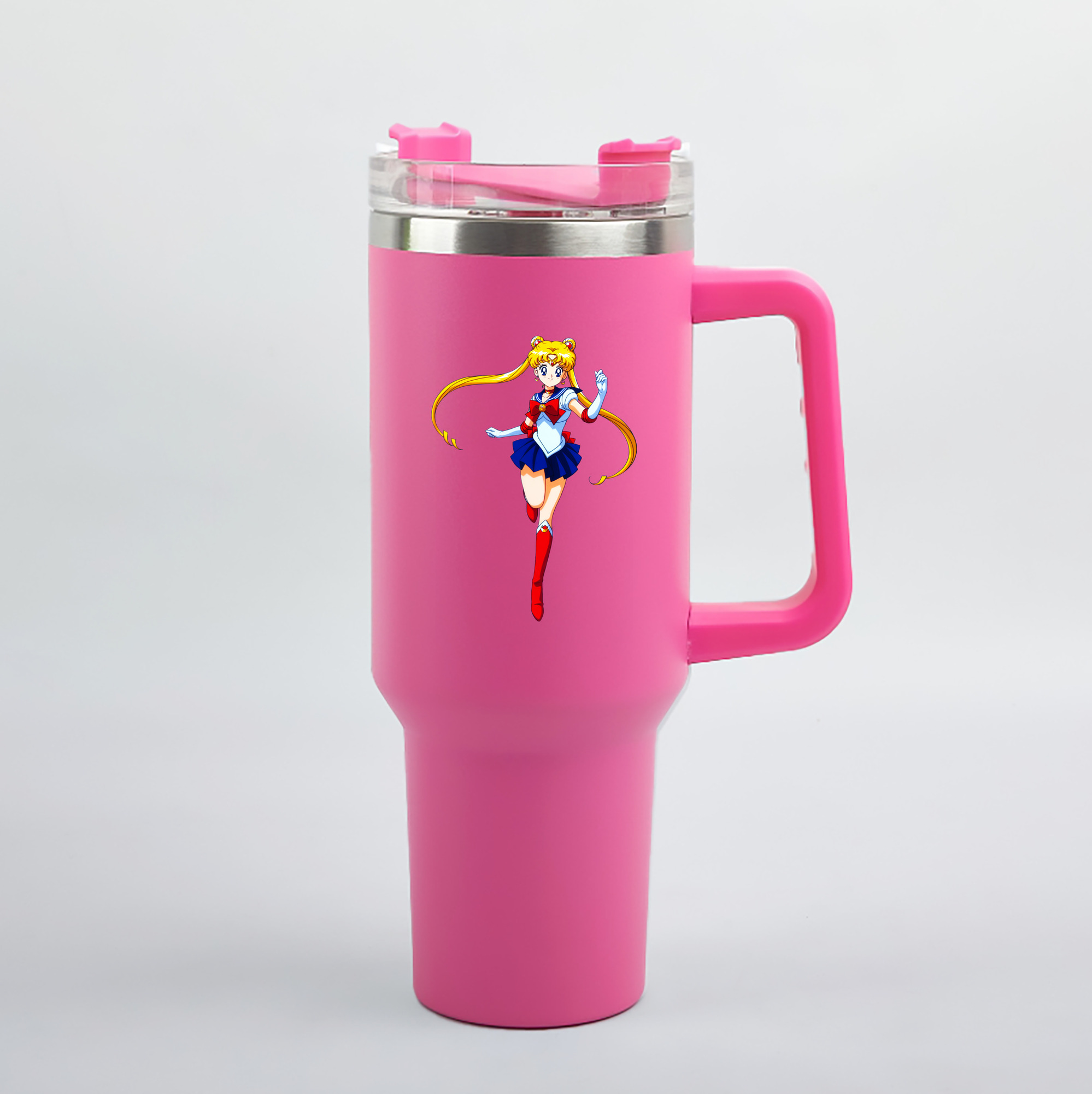（画像用） 美少女戦士セーラームーン 月野 うさぎ つきの うさぎ Sailor Moon Tsukino Usagi 1200mL車用タンブラー（カラープリント）